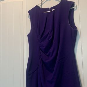 Calvin Klein Purple Dress